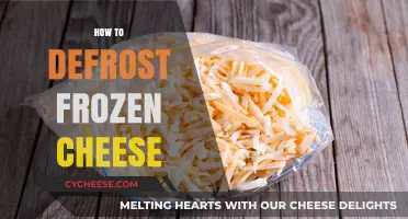Quick Tips for Safely Defrosting Frozen Cheese at Home