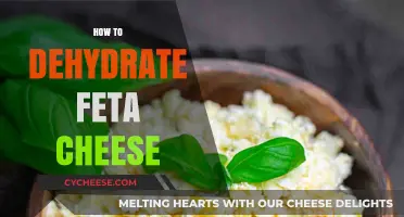 Dehydrating Feta Cheese: A Step-by-Step Guide