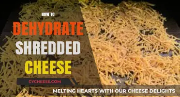 Mastering Dehydration: A Step-by-Step Guide to Dehydrating Shredded Cheese