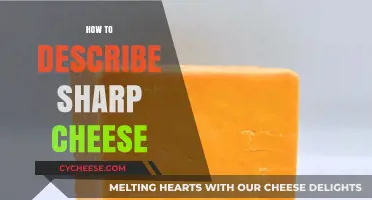 Mastering the Art of Describing Sharp Cheese: Flavors, Textures, and Aromas