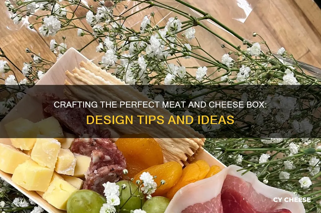 how to design a meat and cheese box