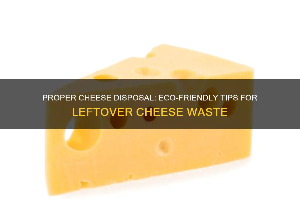 how to dispose of cheese