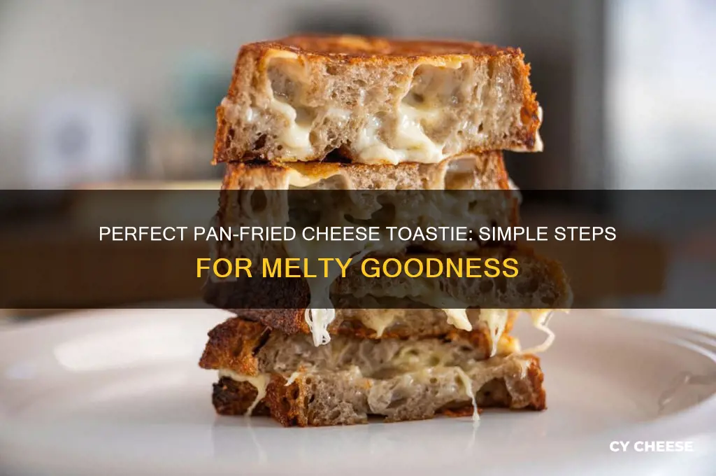 how to do a cheese toastie in a pan