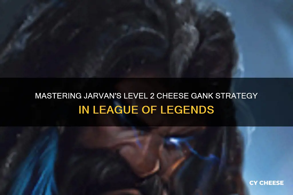 how to do a level 2 cheese gank with jarvan