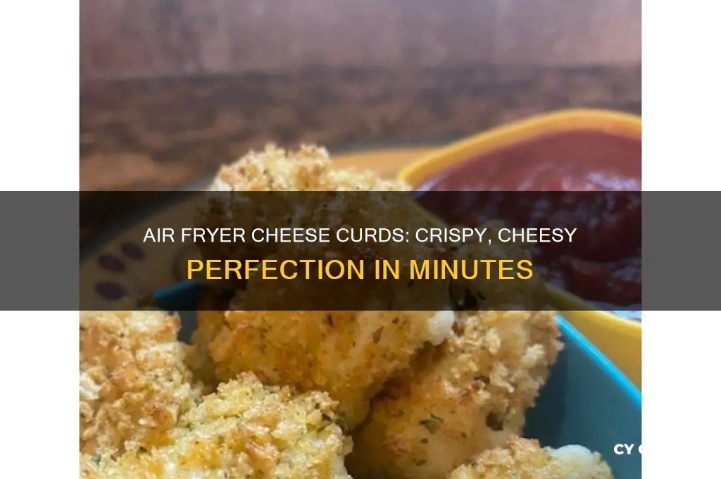 how to do cheese curs in air fryer