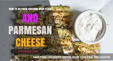 Crispy Fried Zucchini: Flour & Parmesan Style