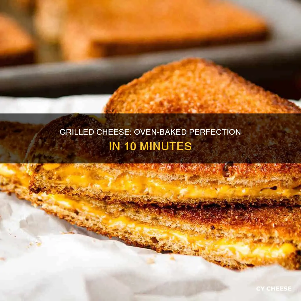 how to do grilled cheese in the oven