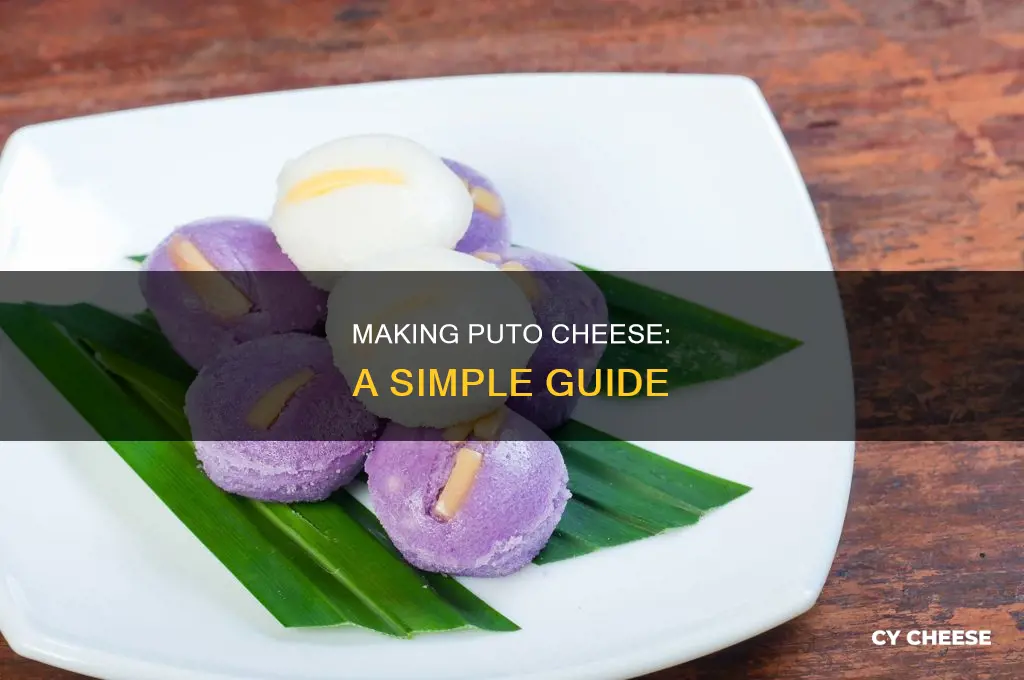 how to do puto cheese