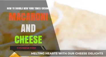 Mac and Cheese: Doubling the NY Times' Creamy Recipe