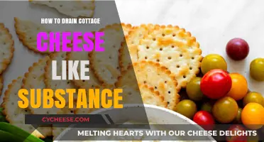 Mastering the Art of Draining Cottage Cheese-Like Substances Easily