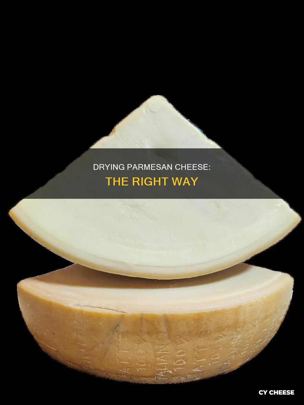 how to dry parmesan cheese