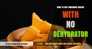 Quickly Dry Shredded Cheese Without a Dehydrator: Simple Methods