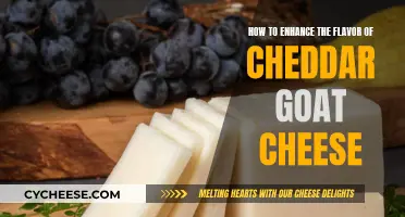 Enhancing Cheddar Goat Cheese Flavor: Simple Tips and Tricks