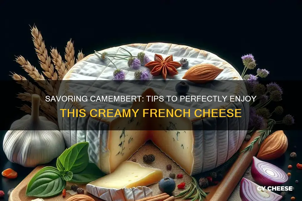 how to enjoy camembert cheese