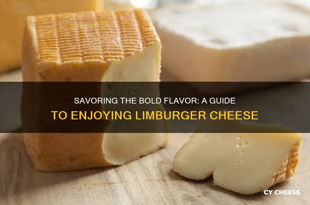 how to enjoy limburger cheese
