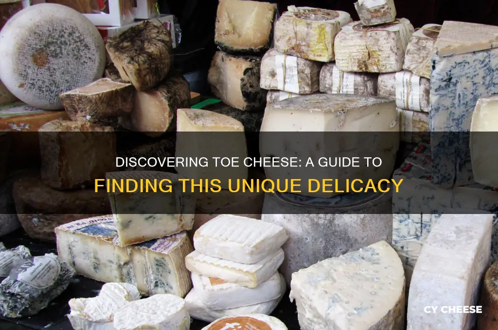 how to find toe cheese