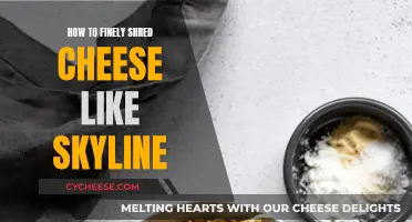 Shredding Cheese Like a Pro: The Skyline Way