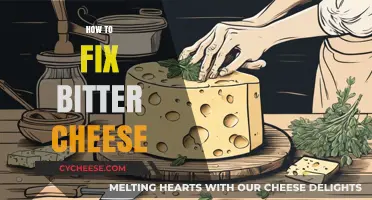 Fixing Bitter Cheese: Simple Tips to Restore Perfect Flavor Balance