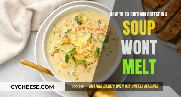 Cheddar Cheese in Soup: Tips to Keep it Intact