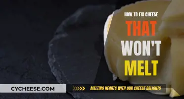 Troubleshooting Unmeltable Cheese: Tips for a Gooey Success