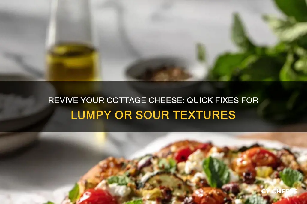 how to fix cottage cheese