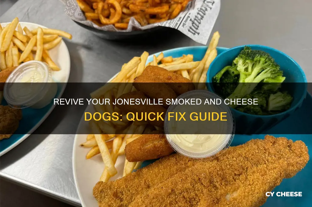 how to fix jonesville smoked and cheese dogs