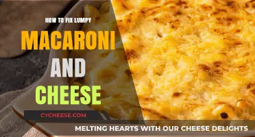 Fixing Lumpy Mac and Cheese: A Quick Guide