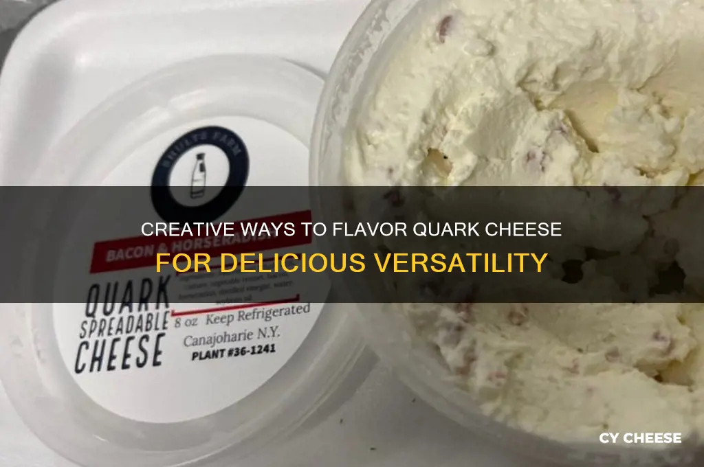 how to flavour quark cheese