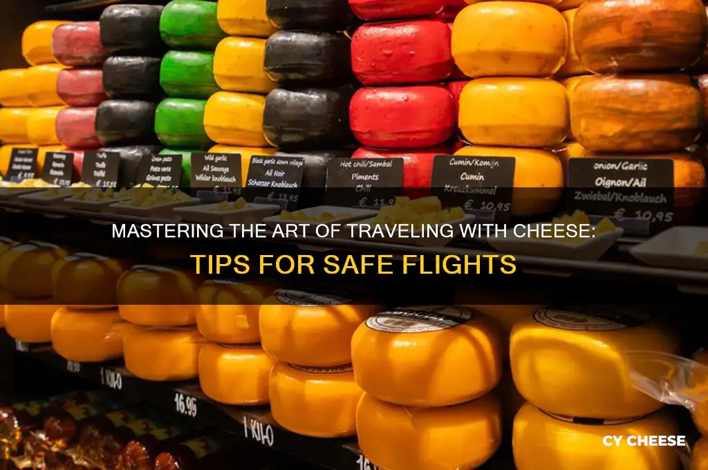 how to fly with cheese