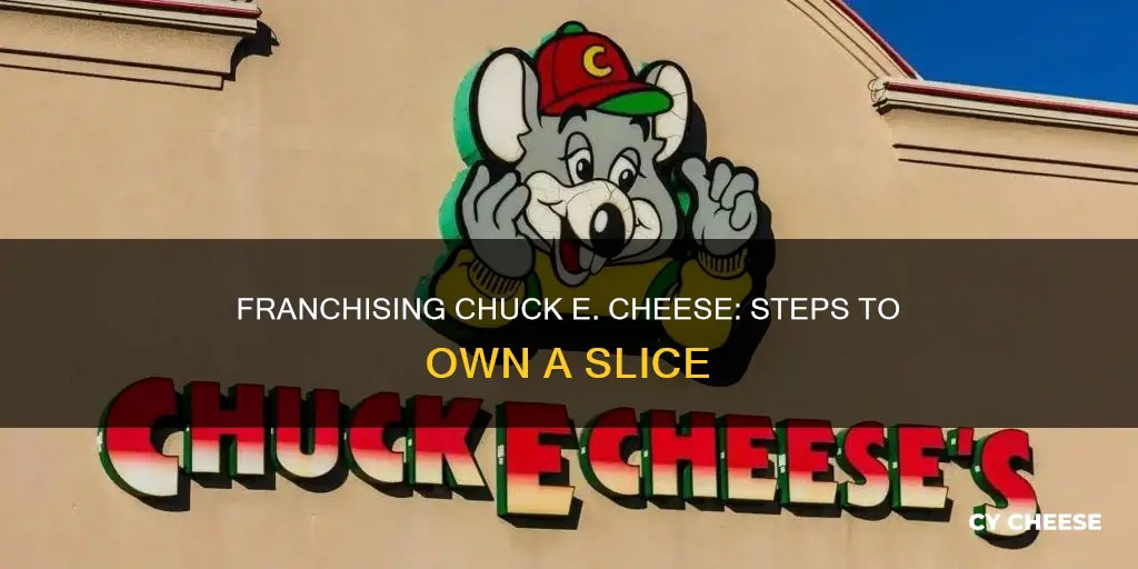 how to franchise chuck e cheese