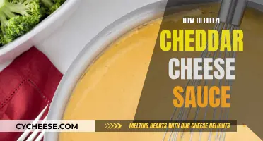 Freezing Cheddar Cheese Sauce: A Step-by-Step Guide