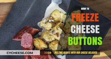 Mastering Cheese Storage: A Simple Guide to Freezing Cheese Buttons