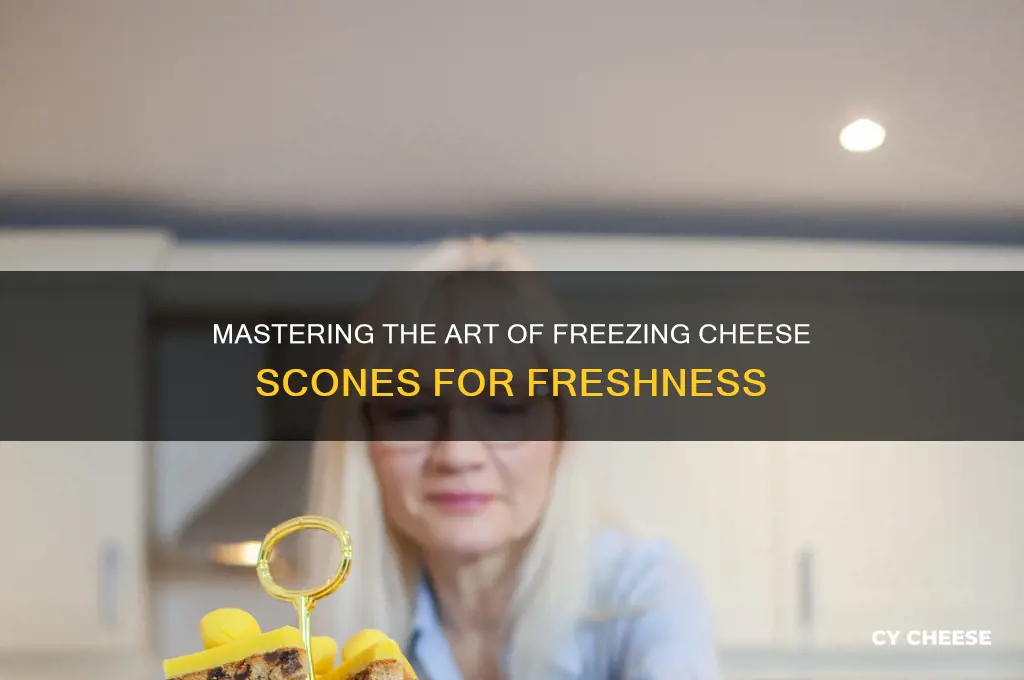 how to freeze cheese scones