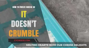 Master the Art of Freezing Cheese Without Crumbling: A Guide