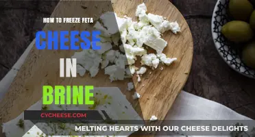 Freezing Feta Cheese in Brine: A Step-by-Step Guide