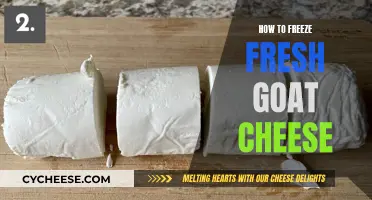 Master the Art of Freezing Goat Cheese: Tips for Freshness