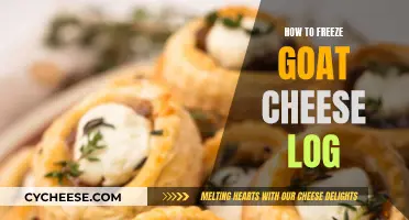 Goat Cheese Log Freezing: A Step-by-Step Guide