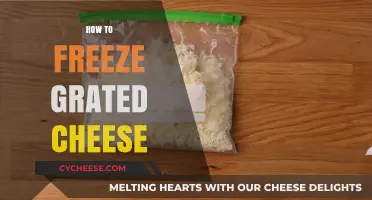 Master the Art of Freezing Grated Cheese for Lasting Freshness
