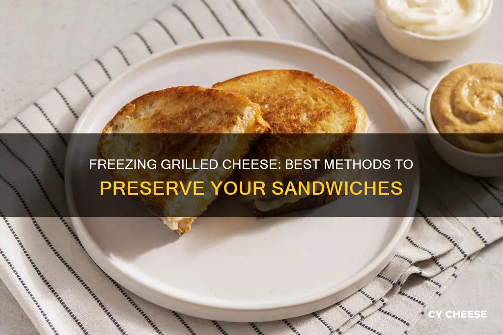 how to freeze grilled cheese sandwiches