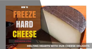 Master the Art of Freezing Hard Cheese for Long-Lasting Freshness