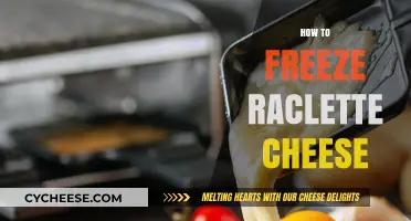 Mastering Raclette Cheese Storage: A Guide to Perfect Freezing Techniques