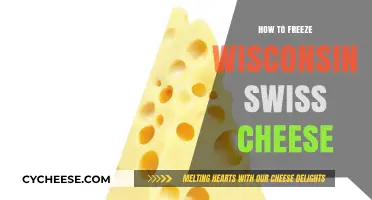 Freezing Wisconsin Swiss Cheese: Best Storage Methods