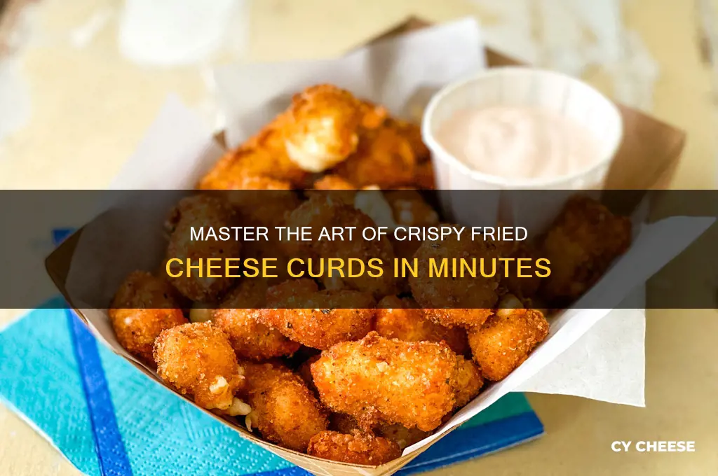 how to fry cheese curd