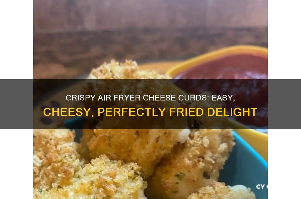 how to fry cheese curds in air fryer