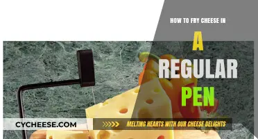 Creative Cheese Frying: Master the Art with a Regular Pen