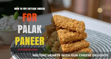 Perfectly Crispy Cottage Cheese: Frying Tips for Delicious Palak Paneer