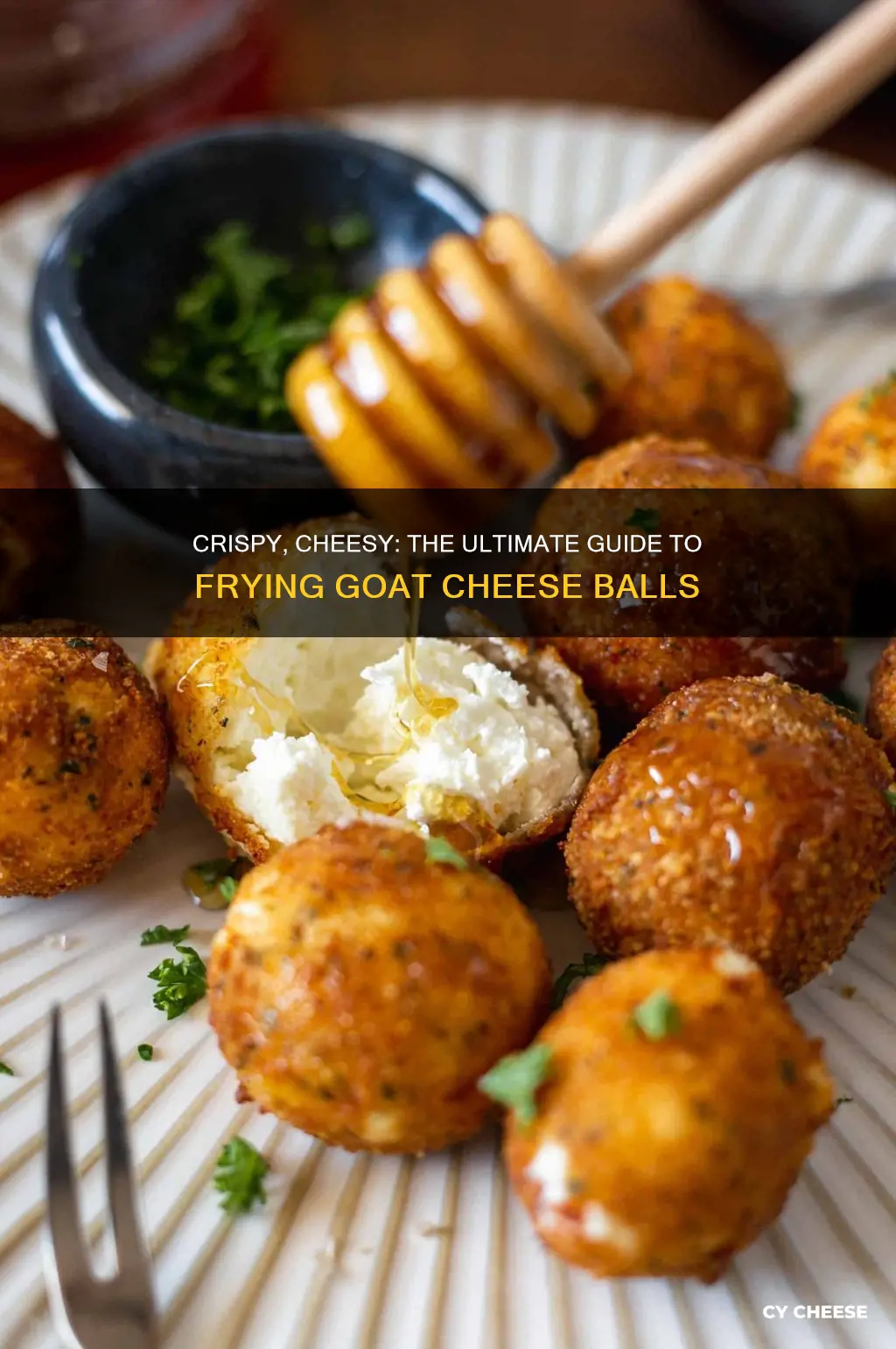 how to fry goat cheese balls