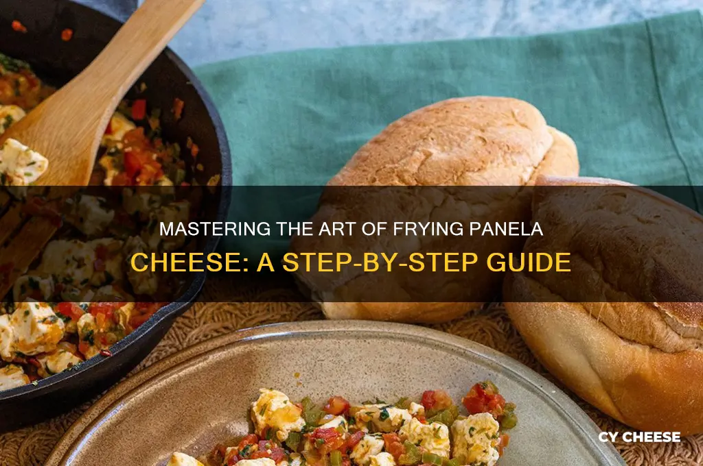 how to fry panela cheese