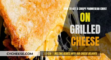 Golden Grilled Cheese: Parmesan Crust Perfection