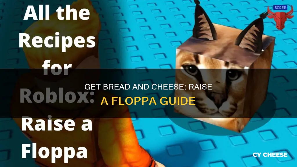 how to get bread and cheese in raise a floppa